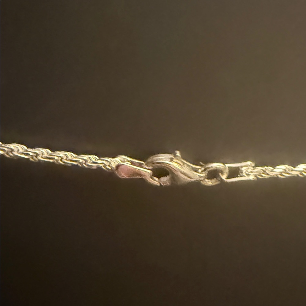 Elegant 925 Italy Silver Necklace - Picture 9 of 9